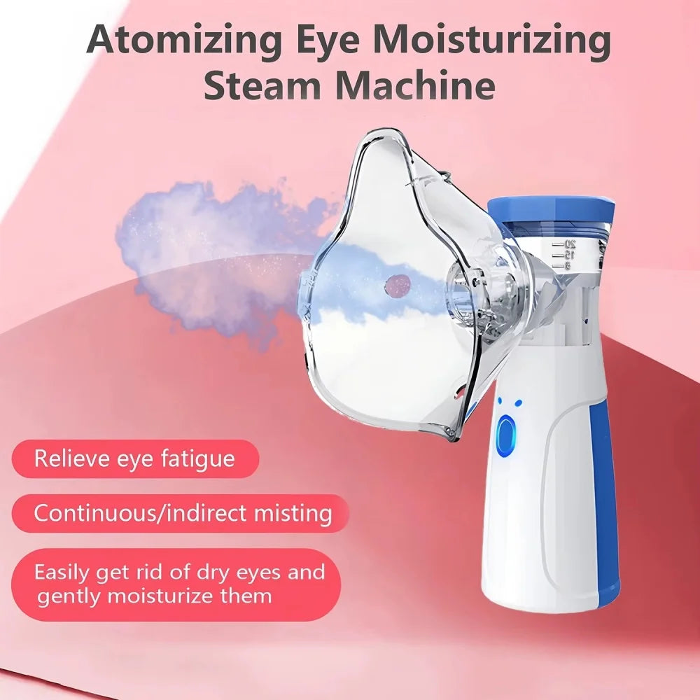 Bloom & Bare Portable Facial Steamer – Nano-Ionic Pore Opening
