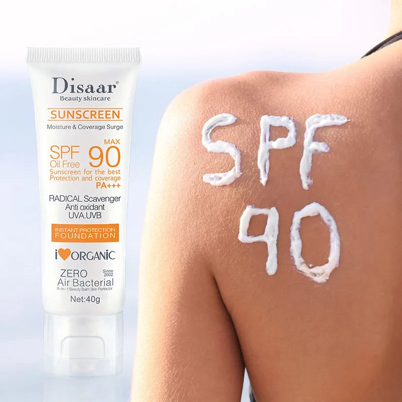 Bloom & Bare SPF 90 Face Sunscreen – Lightweight Broad-Spectrum