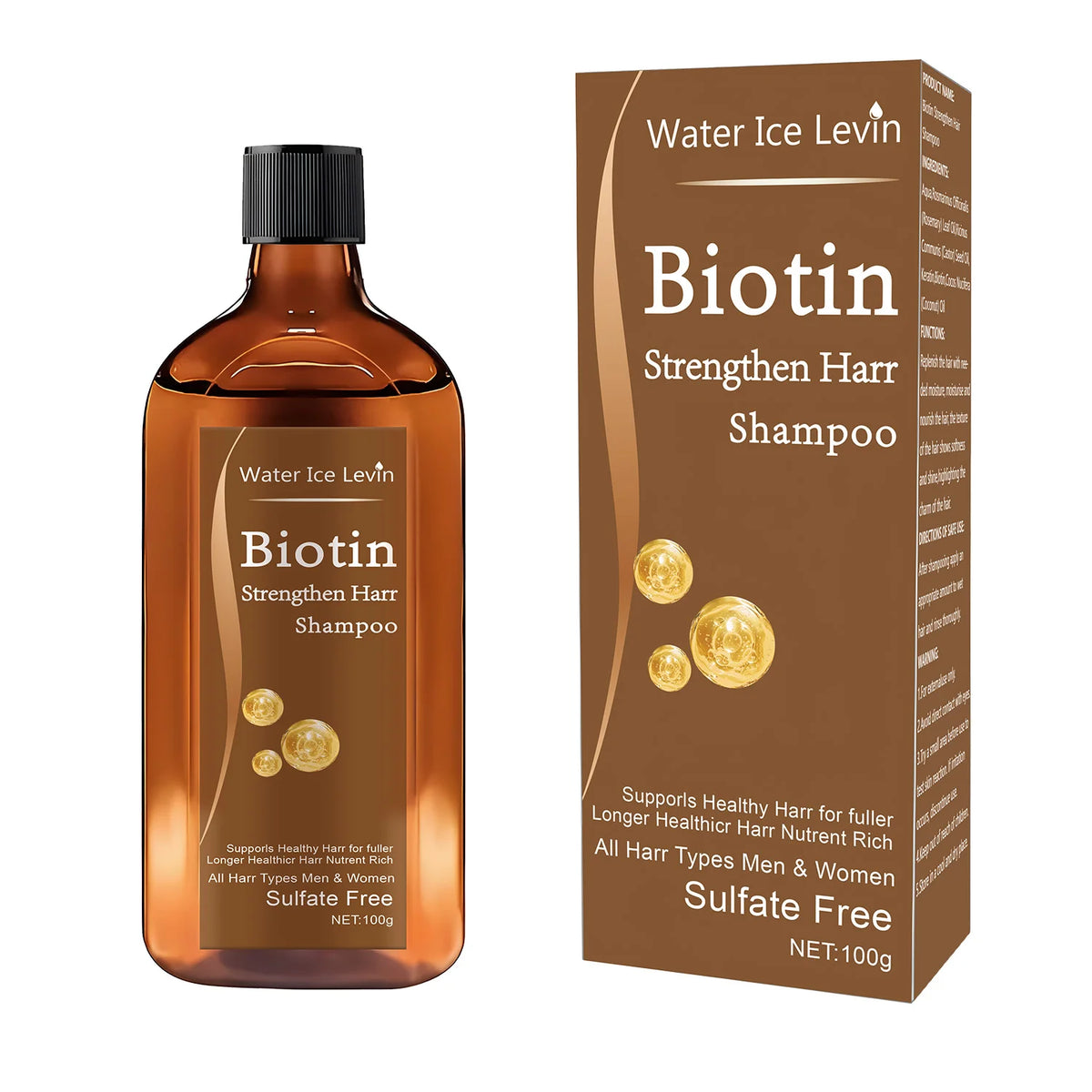 Bloom & Bare Biotin Hair Growth Shampoo – Thickening & Strengthening