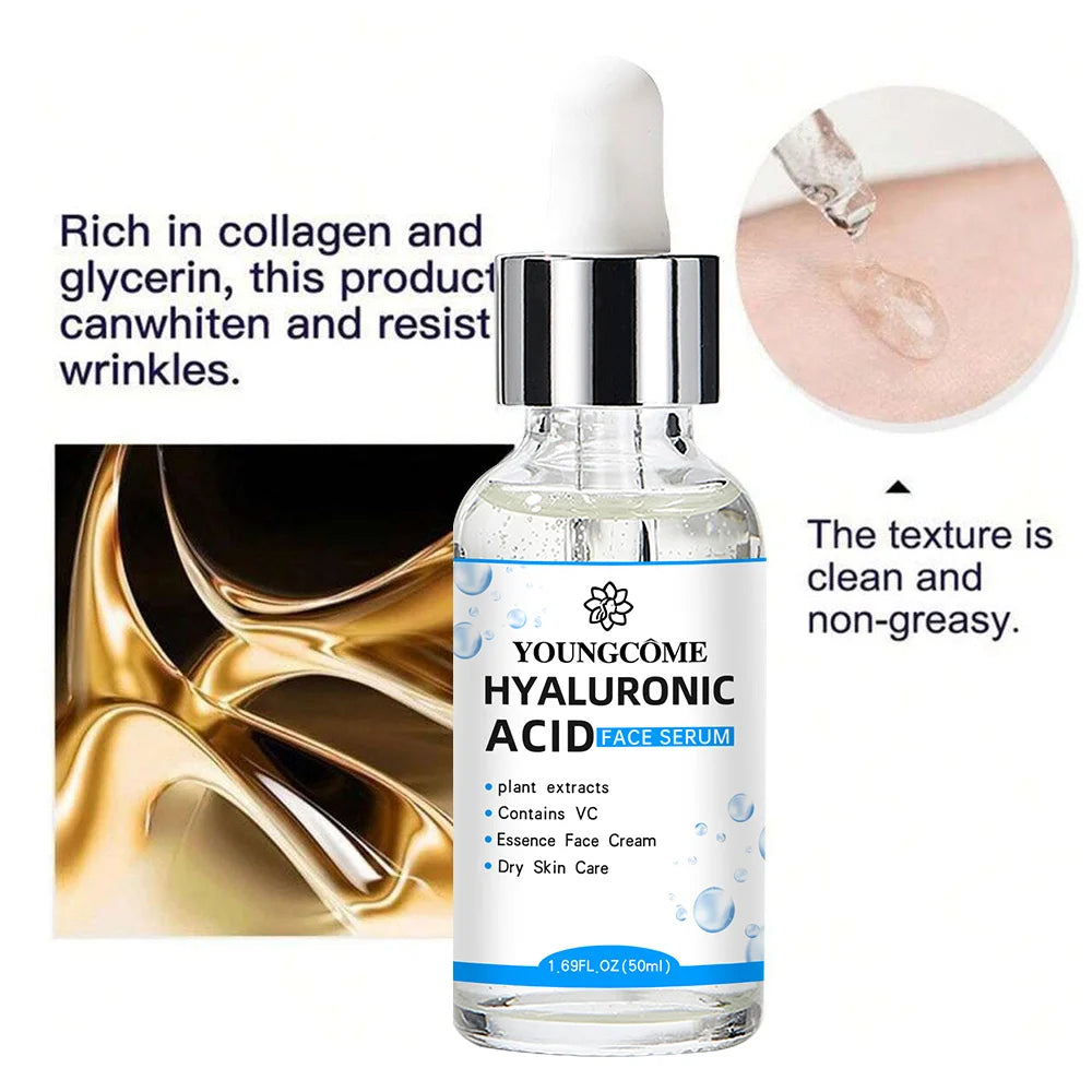 Bloom & Bare Hydrating Hyaluronic Essence – 16h Deep Moisture