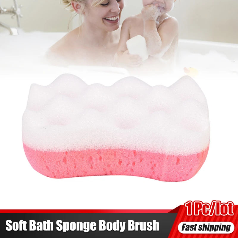 Bloom & Bare Exfoliating Bath Sponge – Dual-Texture Body Polish