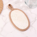 Bloom & Bare Natural Loofah Scrubber – 100% Plant-Based Exfoliator