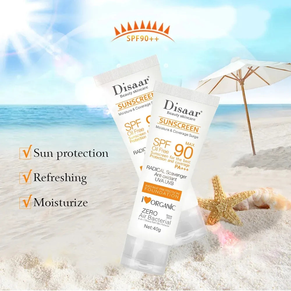 Bloom & Bare SPF 90 Face Sunscreen – Lightweight Broad-Spectrum