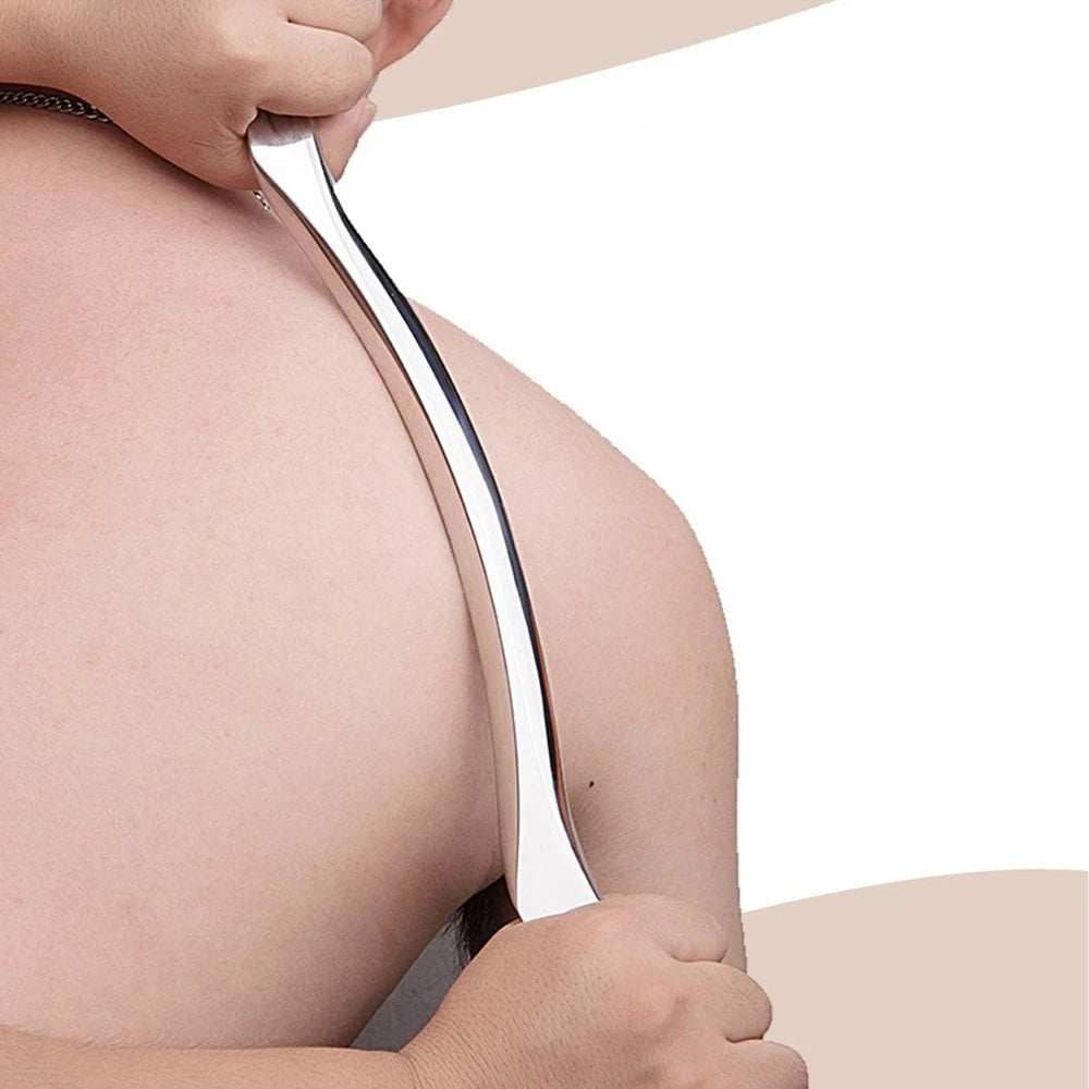 Gua Sha Stainless Steel Scraper — Professional Facial Tool