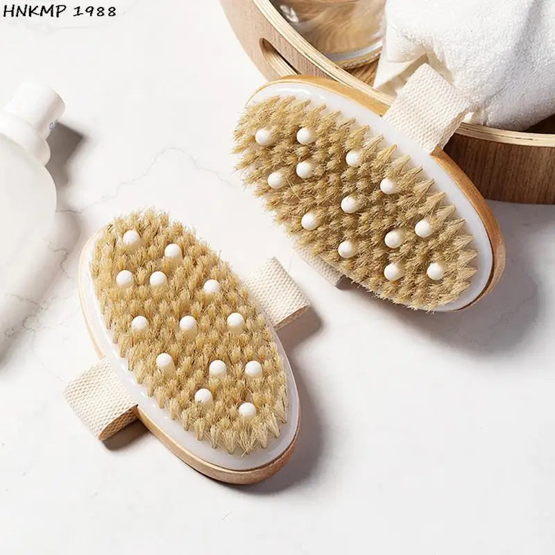 Bloom & Bare Dry Body Brush Set – Lymphatic Drainage & Cellulite