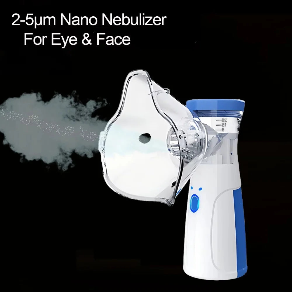 Bloom & Bare Portable Facial Steamer – Nano-Ionic Pore Opening