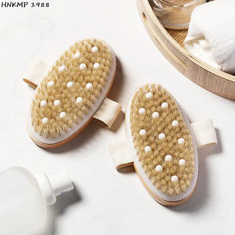Bloom & Bare Dry Body Brush Set – Lymphatic Drainage & Cellulite