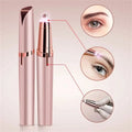 Bloom & Bare Electric Eyebrow Trimmer – Precision Micro-Blade Shaper