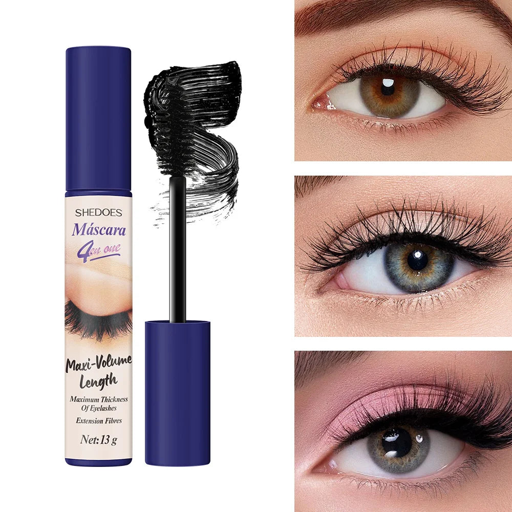 Bloom & Bare 4D Waterproof Mascara – Volume & Length Fiber Formula