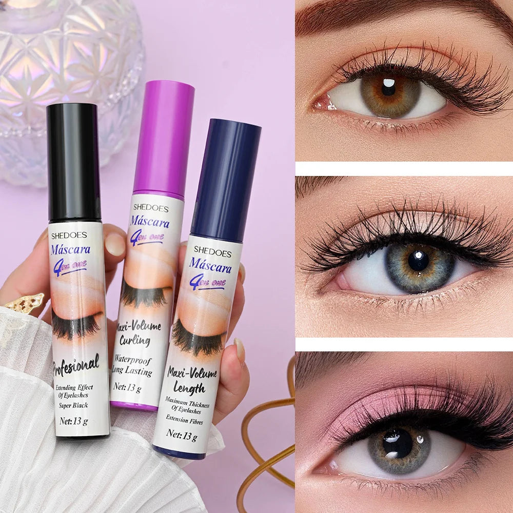 Bloom & Bare 4D Waterproof Mascara – Volume & Length Fiber Formula