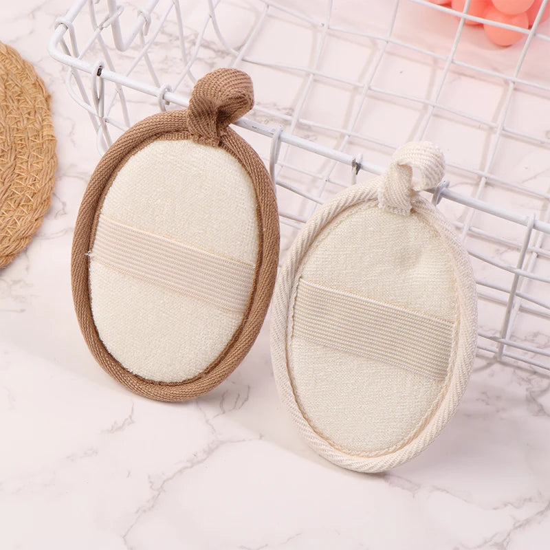 Bloom & Bare Natural Loofah Scrubber – 100% Plant-Based Exfoliator