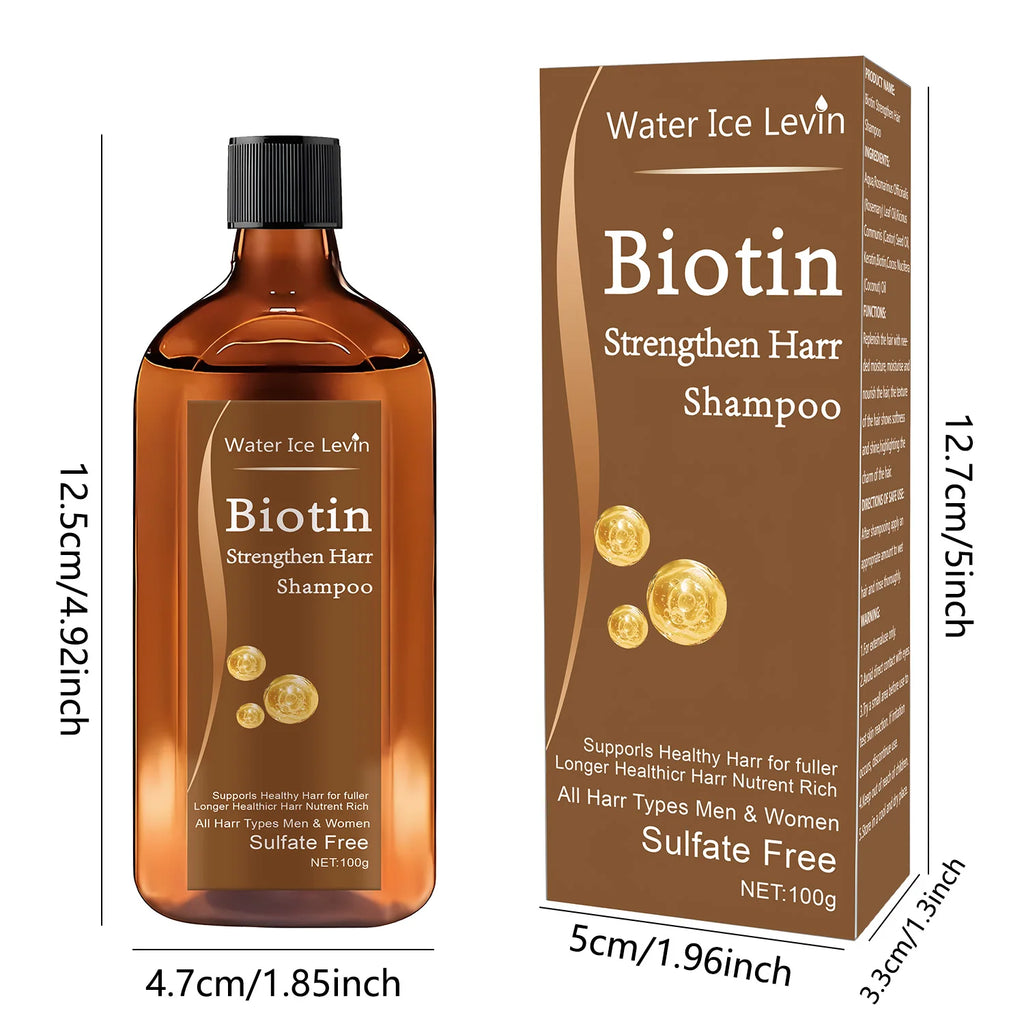 Bloom & Bare Biotin Hair Growth Shampoo – Thickening & Strengthening