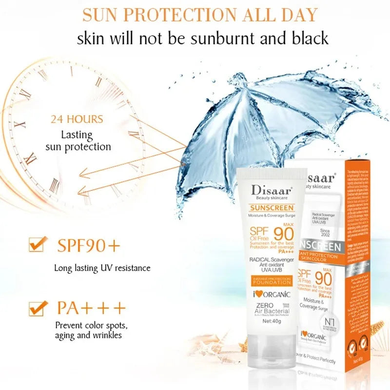 Bloom & Bare SPF 90 Face Sunscreen – Lightweight Broad-Spectrum