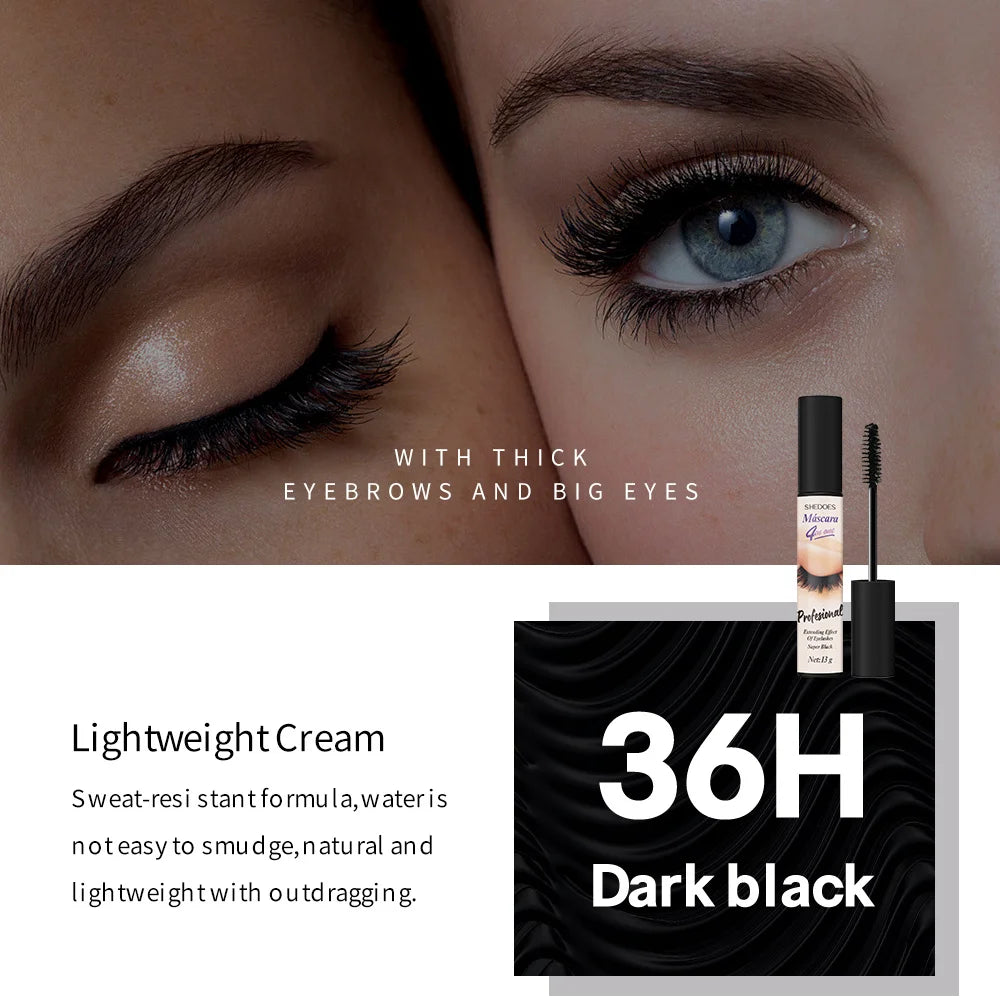 Bloom & Bare 4D Waterproof Mascara – Volume & Length Fiber Formula