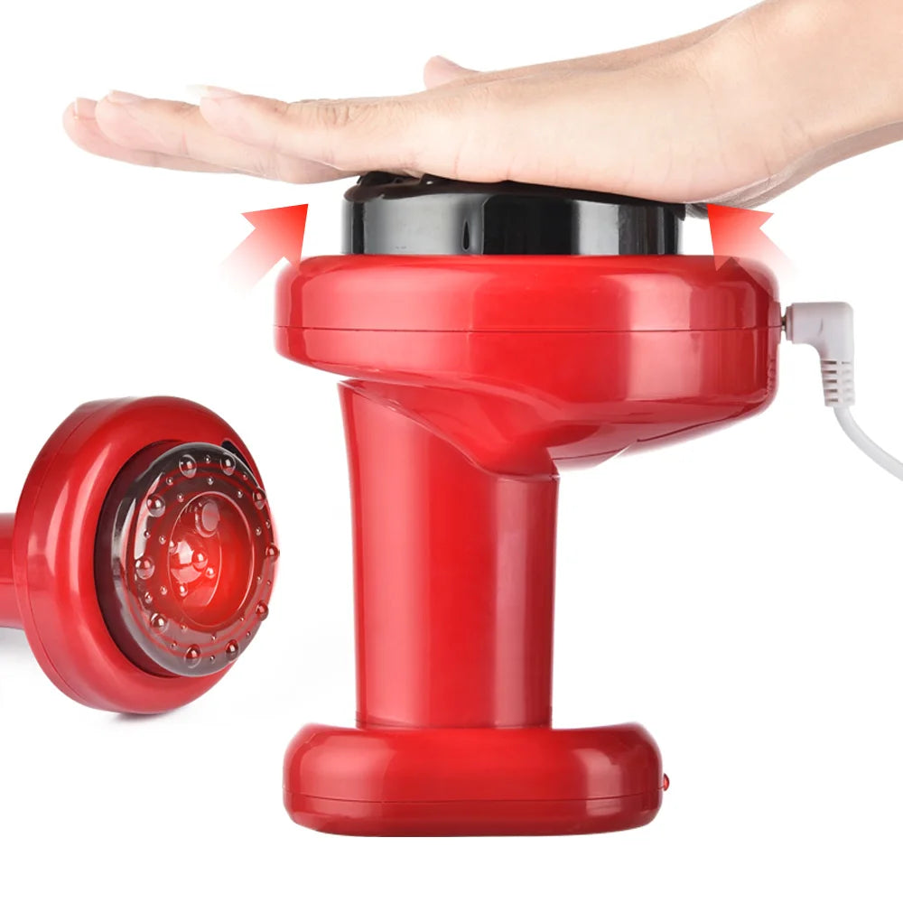 Smart Electric Vacuum Cupping & Gua Sha Massager – Anti-Cellulite Body Therapy