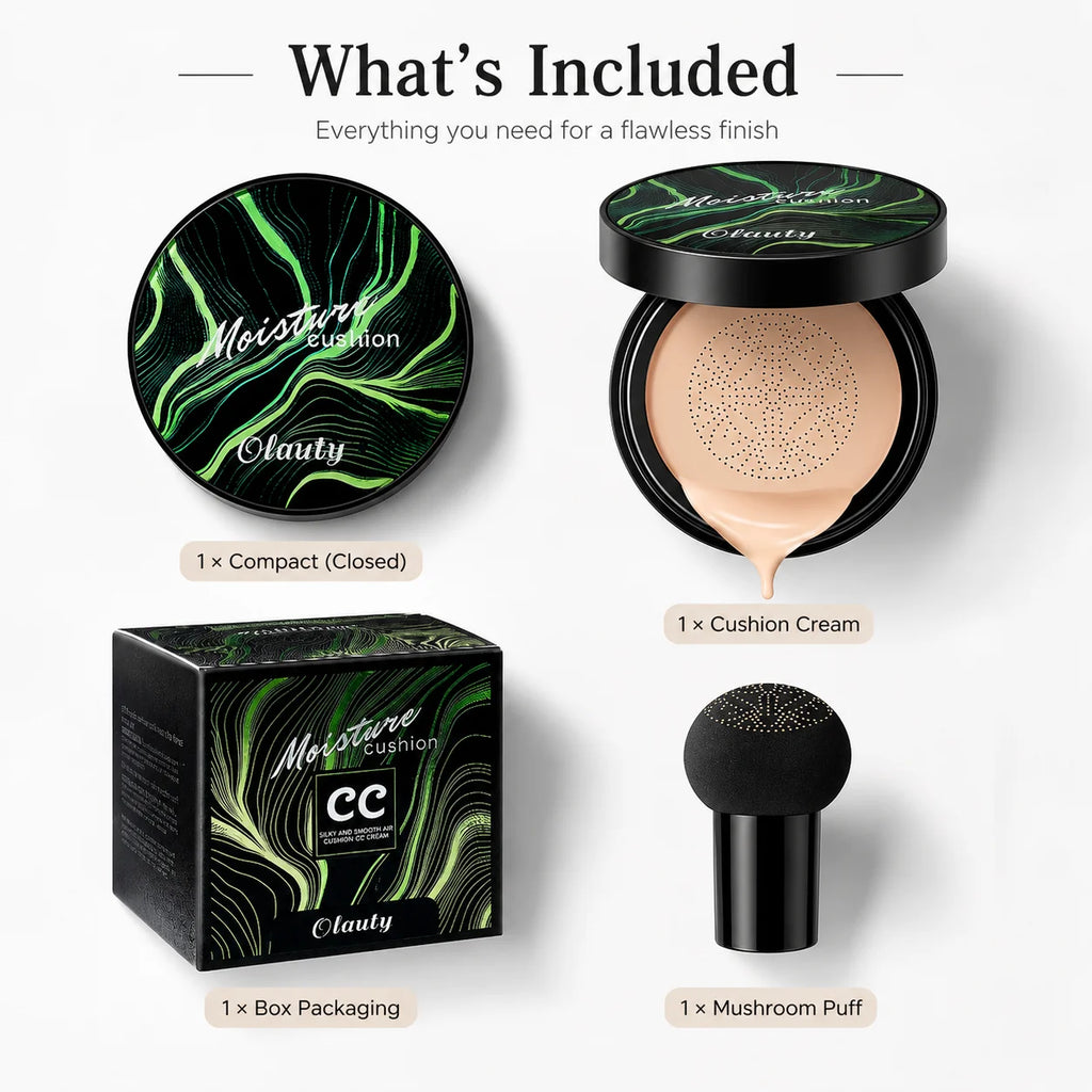 Bloom & Bare CC Cushion Foundation – SPF 40 Luminous Coverage