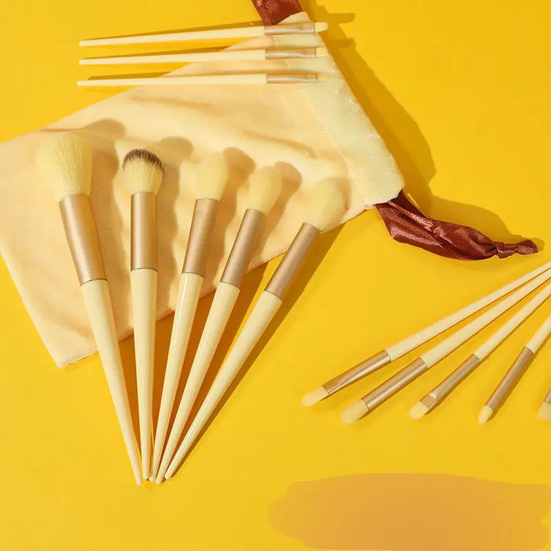 Bloom & Bare Pro Makeup Brush Set – Vegan Synthetic Bristles