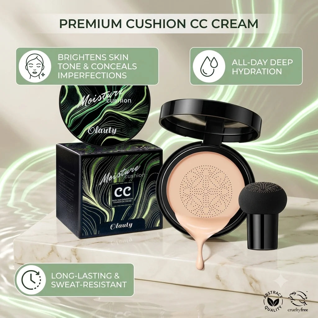 Bloom & Bare CC Cushion Foundation – SPF 40 Luminous Coverage