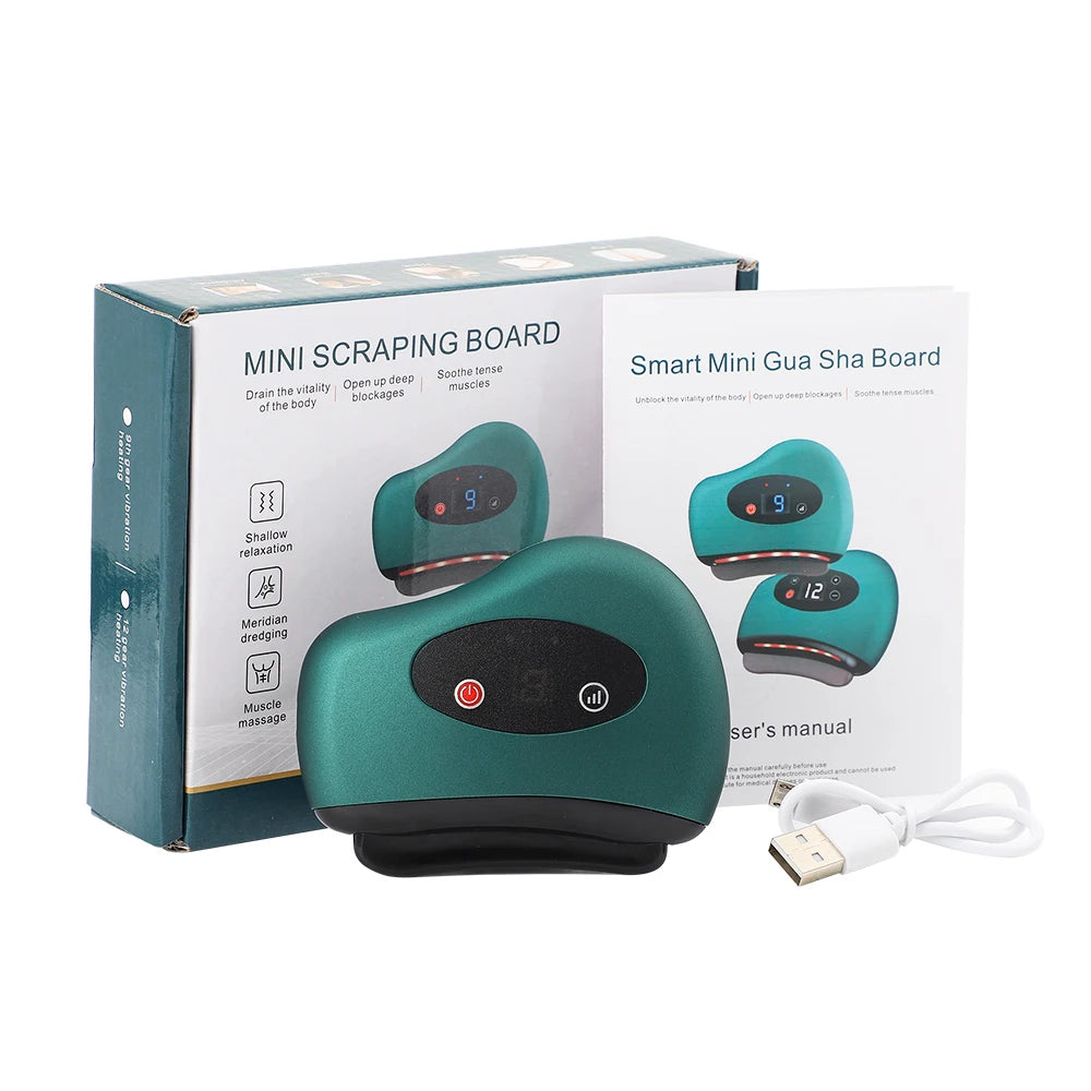 Smart Electric Vacuum Cupping & Gua Sha Massager – Anti-Cellulite Body Therapy