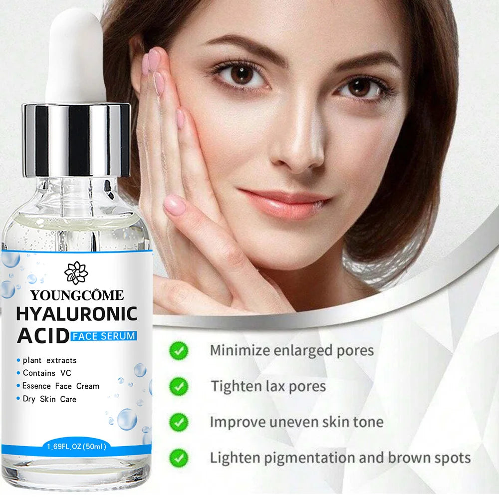 Bloom & Bare Hydrating Hyaluronic Essence – 16h Deep Moisture