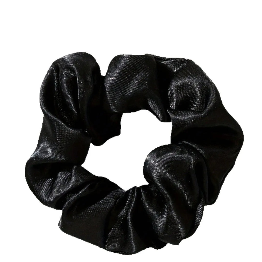 Bloom & Bare Silk Hair Scrunchies Set – Satin Damage-Free