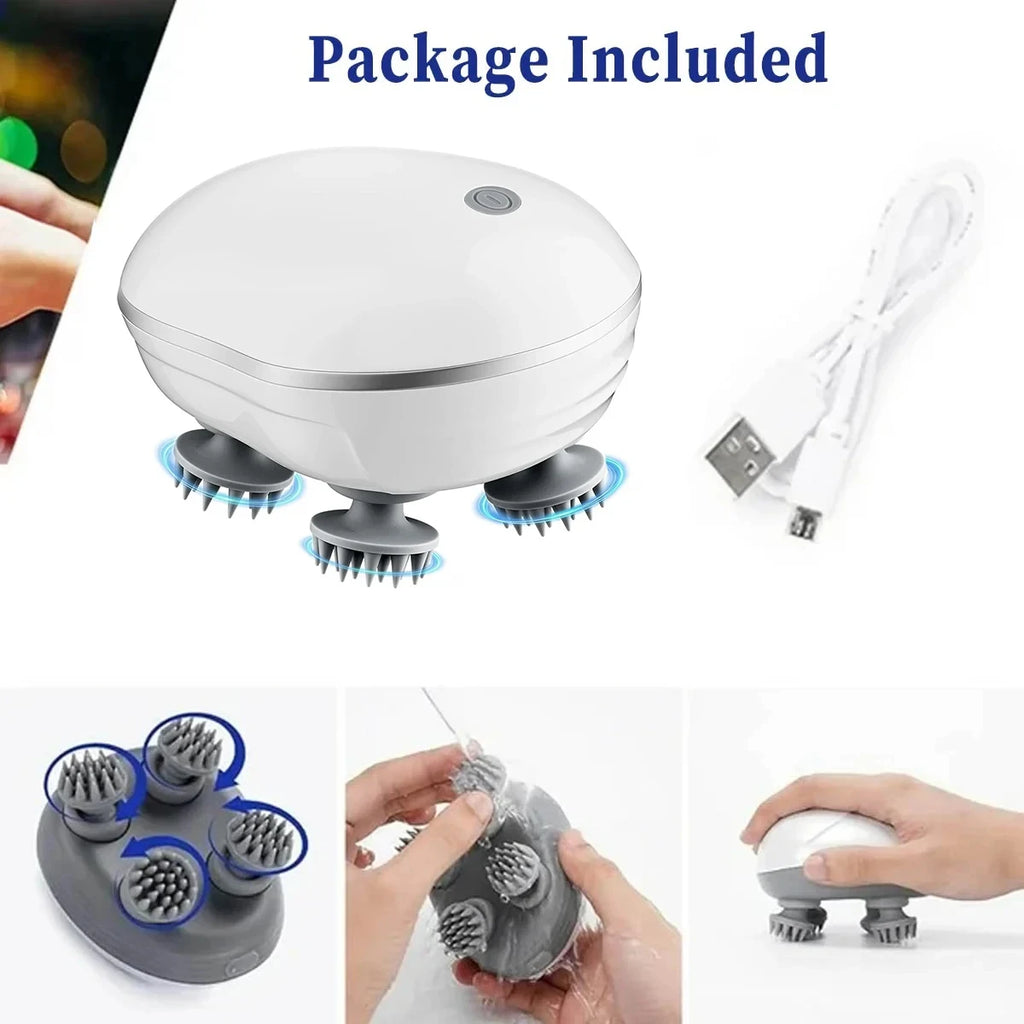 Adjustable Speed Electric Head Massager