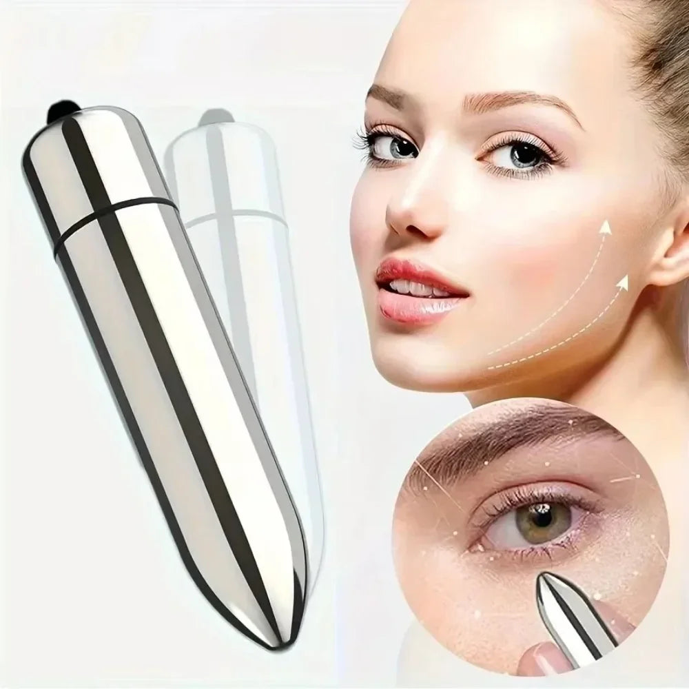 Mini Facial Vibrating Massager — Portable Beauty Tool