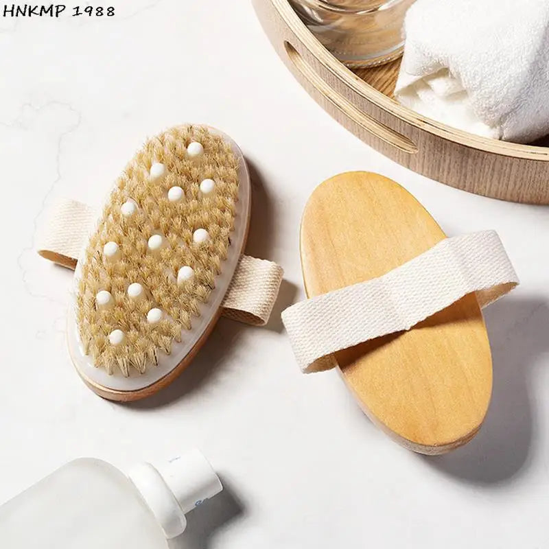 Bloom & Bare Dry Body Brush Set – Lymphatic Drainage & Cellulite