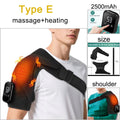 Electric Heating Shoulder & Knee Massager – Vibration Heat Therapy Brace