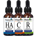 Bloom & Bare Vitamin C Retinol Set – Anti-Aging Serum Trio