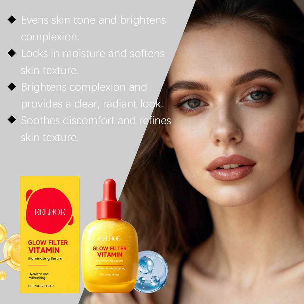 Bloom & Bare Vitamin C Barrier Serum – Brightening & Hydration