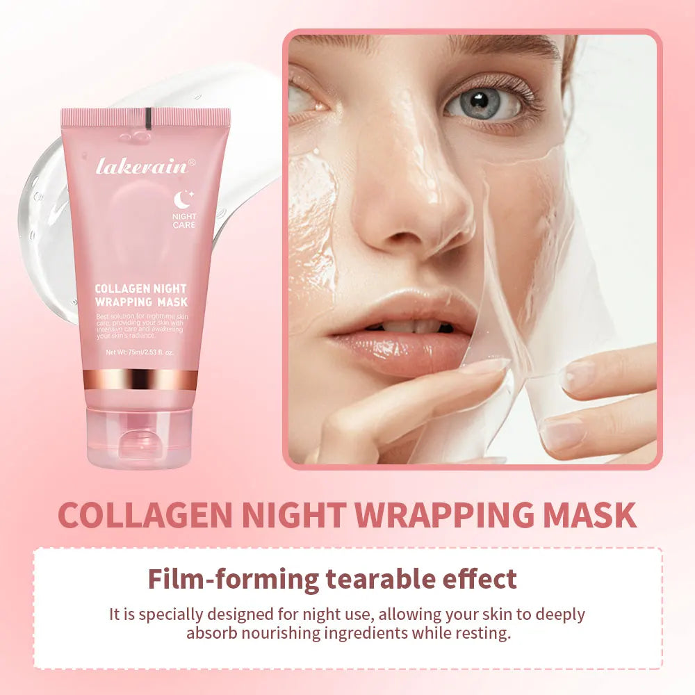 Bloom & Bare Collagen Peel-Off Mask – Pore Purifying & Firming