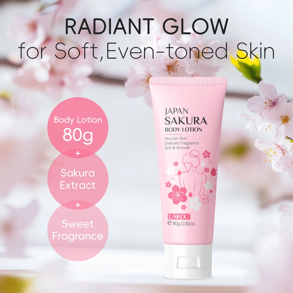 Bloom & Bare Sakura Shea Body Lotion – Cherry Blossom Nourishing